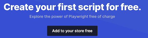 Install Playwright for Free!